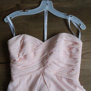 Strapless Baby Pink Formal Dress